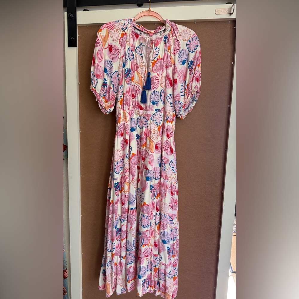 THML Multicolor Dress with Tassels NWOT